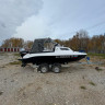 Ходовой тент с дугами на лодку Yamaha SR 17 (Капитан)