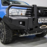 Bullbar модульный для бампера D.5713.1 на Toyota HiLux 2015- (защита фар из трубы)