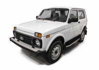 Порог-площадка "Premium" для Lada Lada 4x4 Urban 3D 2016- (Rival)