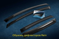 Дефлектор окон (НАКЛАДНОЙ скотч 3М) (4 шт.) ВАЗ 2110 1995-2007, 2112 1999-2008, 2170 "Лада Приора" 2007-2015 (Rein)