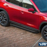 Порог - площадка RIVAL "F-Black" для Lada X-Ray 2016-