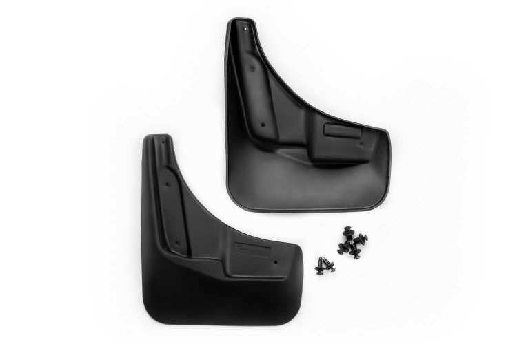 Брызговики передние MITSUBISHI Oulander XL 2010-2012 (полиуретан) Autofamily