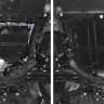 Защита картера + КПП Mazda CX-5, V - 2.0; 2.5 (2015-2017) АвтоБРОНЯ сталь