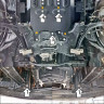 Защита Motodor для Dongfeng K39 2023- (закрывает Двигатель, КПП; Сталь 2 мм)