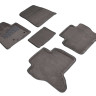 3D коврики для Mitsubishi Pajero IV 2006- Seintex серые