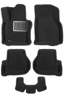 Коврики в салон для Seat Leon (2005-) / SKODA Octavia A5 (2004-) Euromat 3D Lux