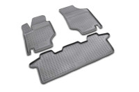 Коврики в салон HYUNDAI Trajet 1999-2008, АКПП, 5 шт. (полиуретан) Autofamily