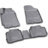 Коврики 3D в салон KIA Cerato 2009-2013, 4 шт. (полиуретан) Autofamily