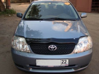 Дефлектор капота Toyota Corolla 2000-2006/Fielder / Allex / Runx 2000-2003, SIM