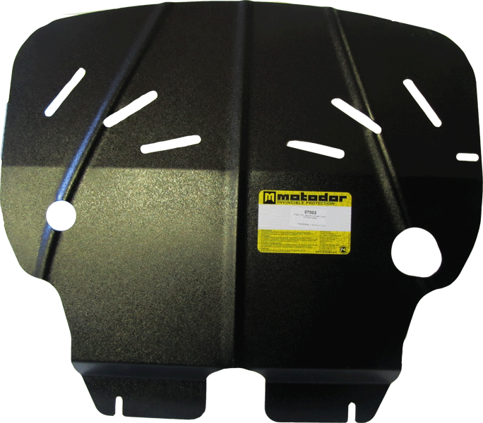 Защита Motodor для Mini Cooper  2007-2014 (закрывает Двигатель, КПП; Сталь 2 мм)