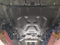 ЗАЩИТА КАРТЕРА ДВИГАТЕЛЯ И КПП TOYOTA COROLLA (ТОЙОТА КОРОЛЛА) (2018-) V-ВСЕ; КПП-ВСЕ (КОМПОЗИТ 6 ММ)