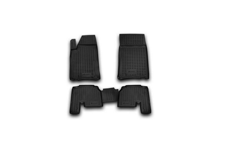 Коврики в салон SSANGYONG Actyon 2006->, 4 шт. (полиуретан) Autofamily