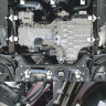 Защита Motodor для FAW Bestune T55 2023- (закрывает Двигатель, Коробка переключения передач; Сталь 1,5 мм)