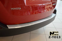 Накладка на з/бампер с загибом Toyota RAV4 (2013-2016) NataNiko