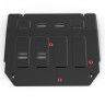 Защита картера и КПП для для Kia Sonet 2024-;1.5;FWD;МКПП;CVT, АвтоБРОНЯ, Сталь