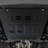 Защита картера и КПП для для Kia Sonet 2024-;1.5;FWD;МКПП;CVT, АвтоБРОНЯ, Сталь