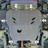 Защита Motodor для Opel Zafira 2005-2008 (закрывает Двигатель, Коробка переключения передач; Сталь 2 мм)