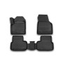 Коврики 3D в салон LAND ROVER Discovery Sport, 2014->, 4 шт. (полиуретан) Autofamily