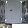 Защита Motodor для Ford Mondeo II  1996-2000 (закрывает Двигатель, КПП; Сталь 2 мм)