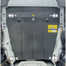 Защита Motodor для Volvo XC90 2002-2015 (закрывает Двигатель, КПП; Сталь 2 мм)