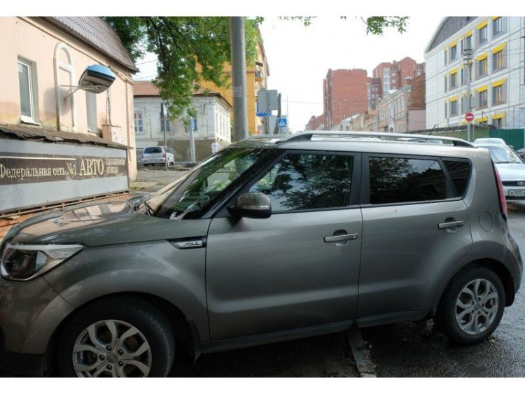 Рейлинги для KIA SOUL 2013-2019 Can Otomotiv
