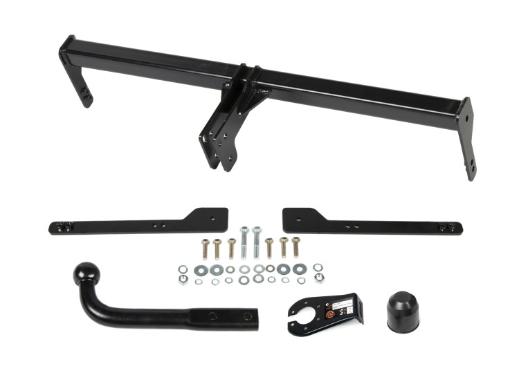 Фаркопы Урала Skoda Rapid 2014-2020, 2020-2022/Skoda Octavia A4 LB 1996-2010/Volkswagen Polo 2010-2020, 2020-2022, шар A, 1000/75 кг.