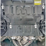 Защита Motodor для Geely EX5 EM-R 2025- /EM-i 2025- (закрывает картер двигателя, передний электромотор, электроусилитель руля; Сталь 2 мм)