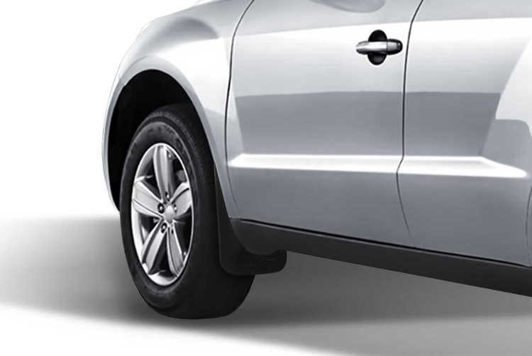 Брызговики передние для GEELY Emgrand X7, 2013-2019 вн., 2 шт. (полиуретан) / Джили Эмгранд x7