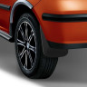 Брызговики задние для GEELY MK Cross, 2010-2016 хб., 2 шт. (полиуретан) / Джили МК