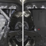 Защита картера + КПП Jeep Renegade, V - 1.4T (170 л.с.); полный привод (2014-2018) АвтоБРОНЯ сталь