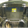Защита Motodor для Audi A6 1994-1997 / Audi 100 1990-1994 (закрывает Двигатель; Сталь 2 мм)