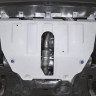 Защита картера + КПП Jeep Renegade, V - 1.4T (170 л.с.); полный привод (2018-) RIVAL алюминий