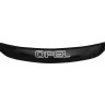 Дефлектор капота (ЕВРО крепеж) Opel Corsa 3D 2006-2011 хэтчбек (Rein)