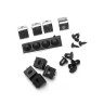 Дефлектор капота (ЕВРО крепеж) Opel Corsa 3D 2006-2011 хэтчбек (Rein)