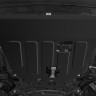 Защита картера + КПП Kia Seltos, V - 2.0; полный привод/1.6 (123 л.с.); передний привод (2019-) RIVAL сталь