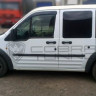 Ford Transit Connect 2003 дефлекторы окон "Cobra Tuning"